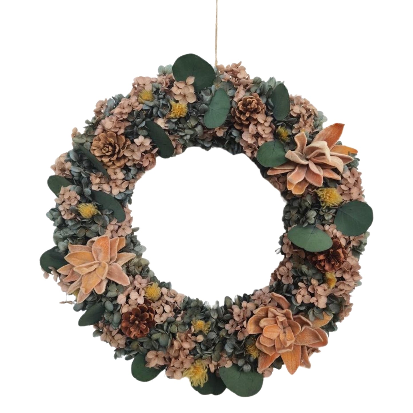 Lu home The Desert Pines Wreath - 15.75”