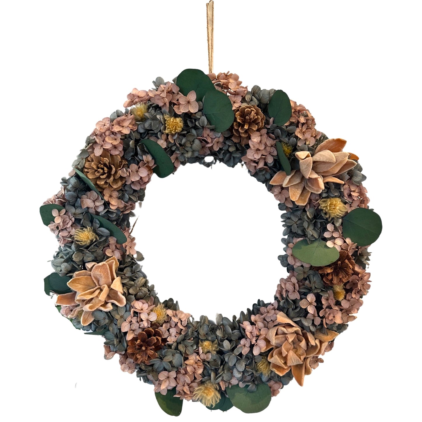 Lu home The Desert Pines Wreath - 15.75”
