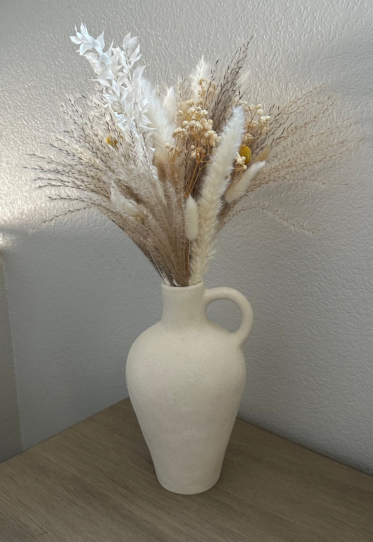 Lu home Handcrafted Rustic Jug Vase