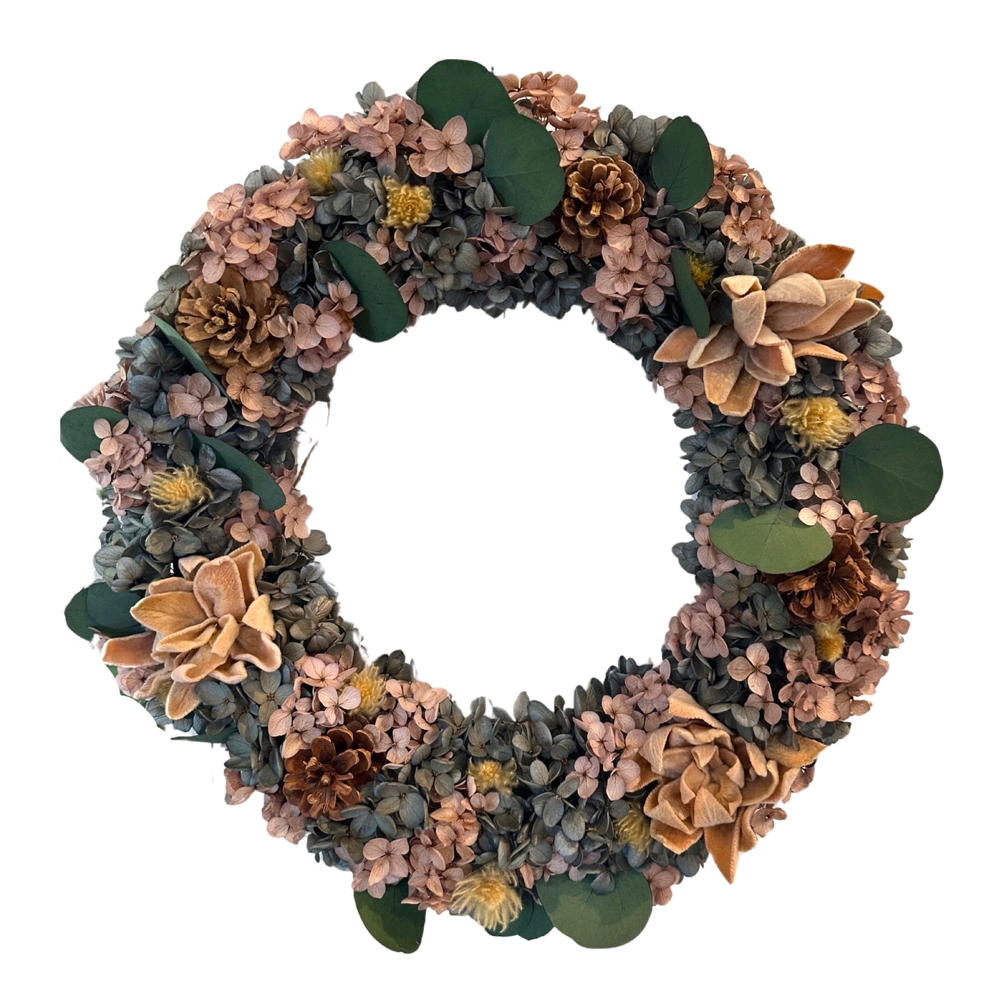 Lu home The Desert Pines Wreath - 15.75”