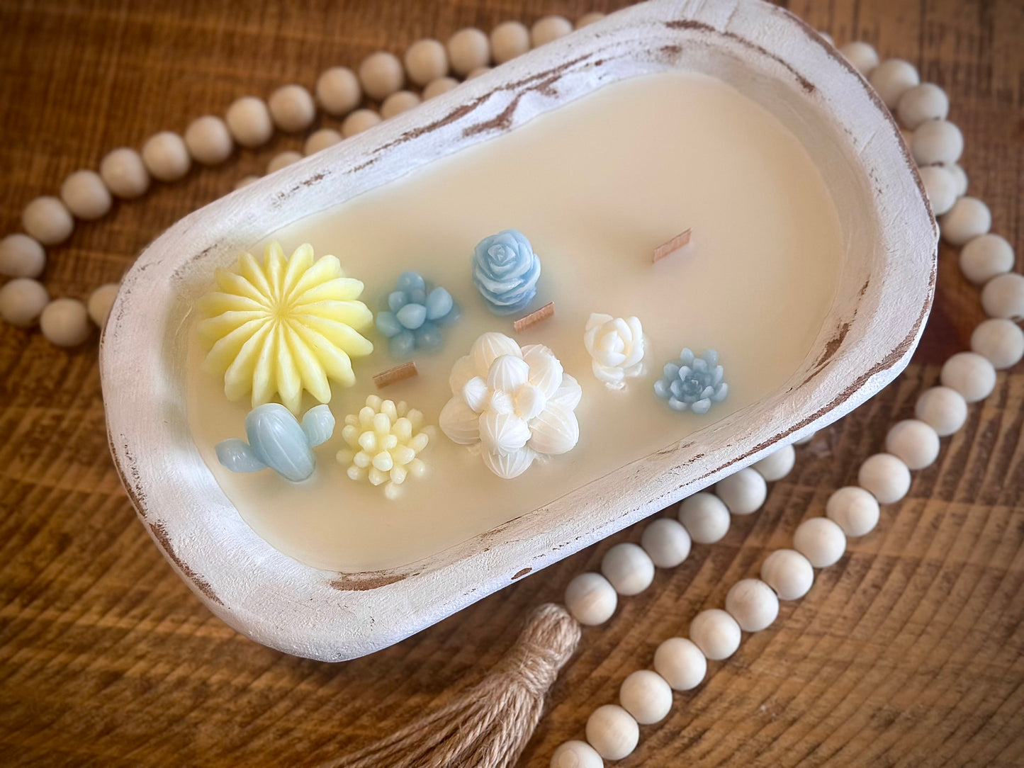 Lu home The Petite Succulent Garden Candle