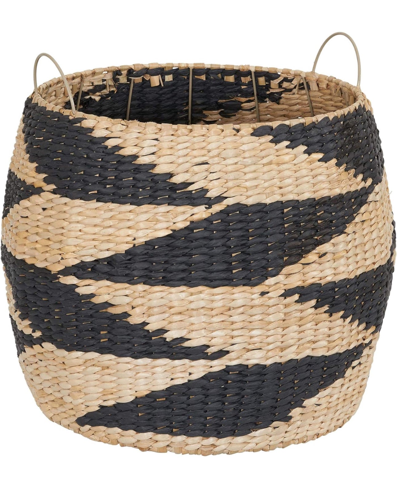 The Luxe XL Decorative Woven Wicker Storage Basket