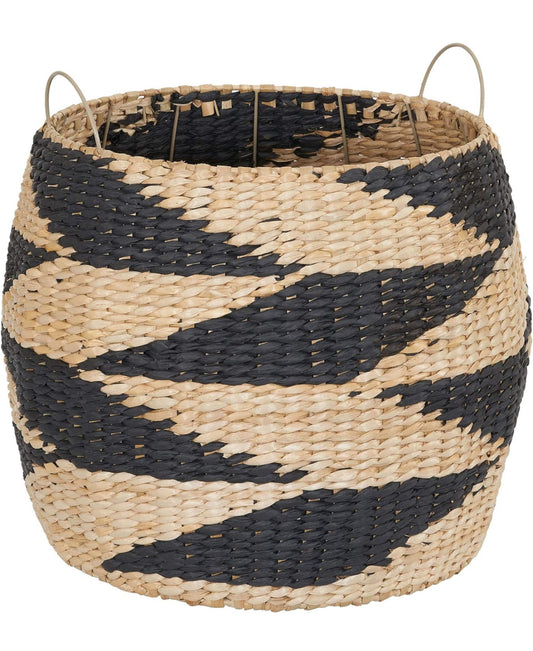 The Luxe XL Decorative Woven Wicker Storage Basket