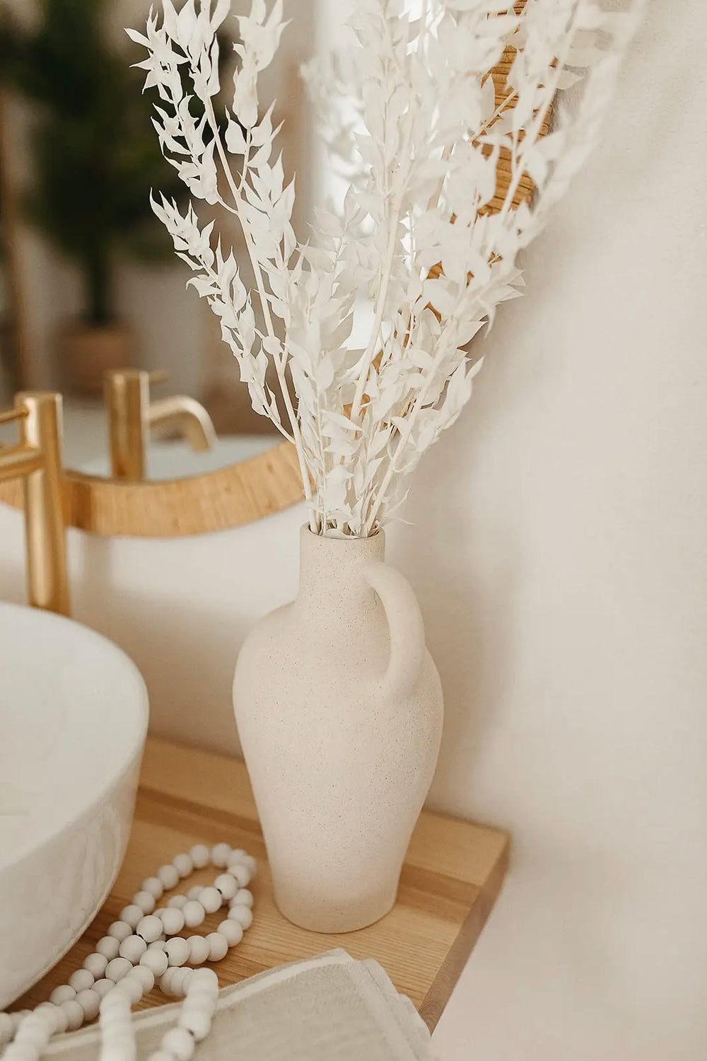 Lu home Handcrafted Rustic Jug Vase