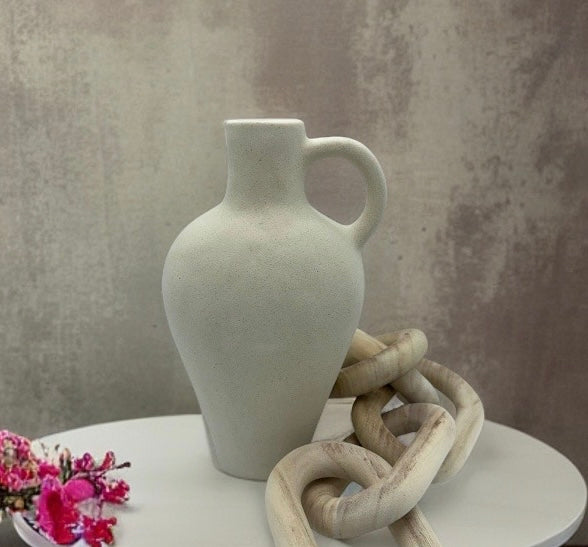 Lu home Handcrafted Rustic Jug Vase