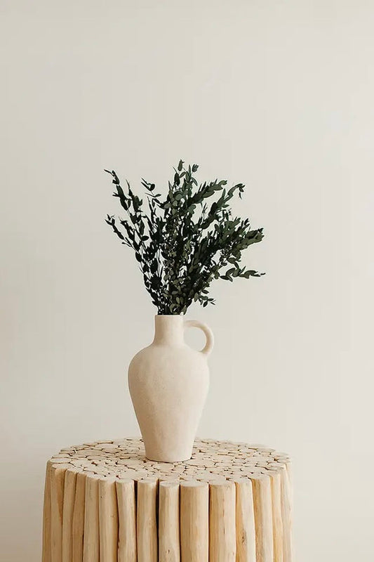 Lu home Handcrafted Rustic Jug Vase