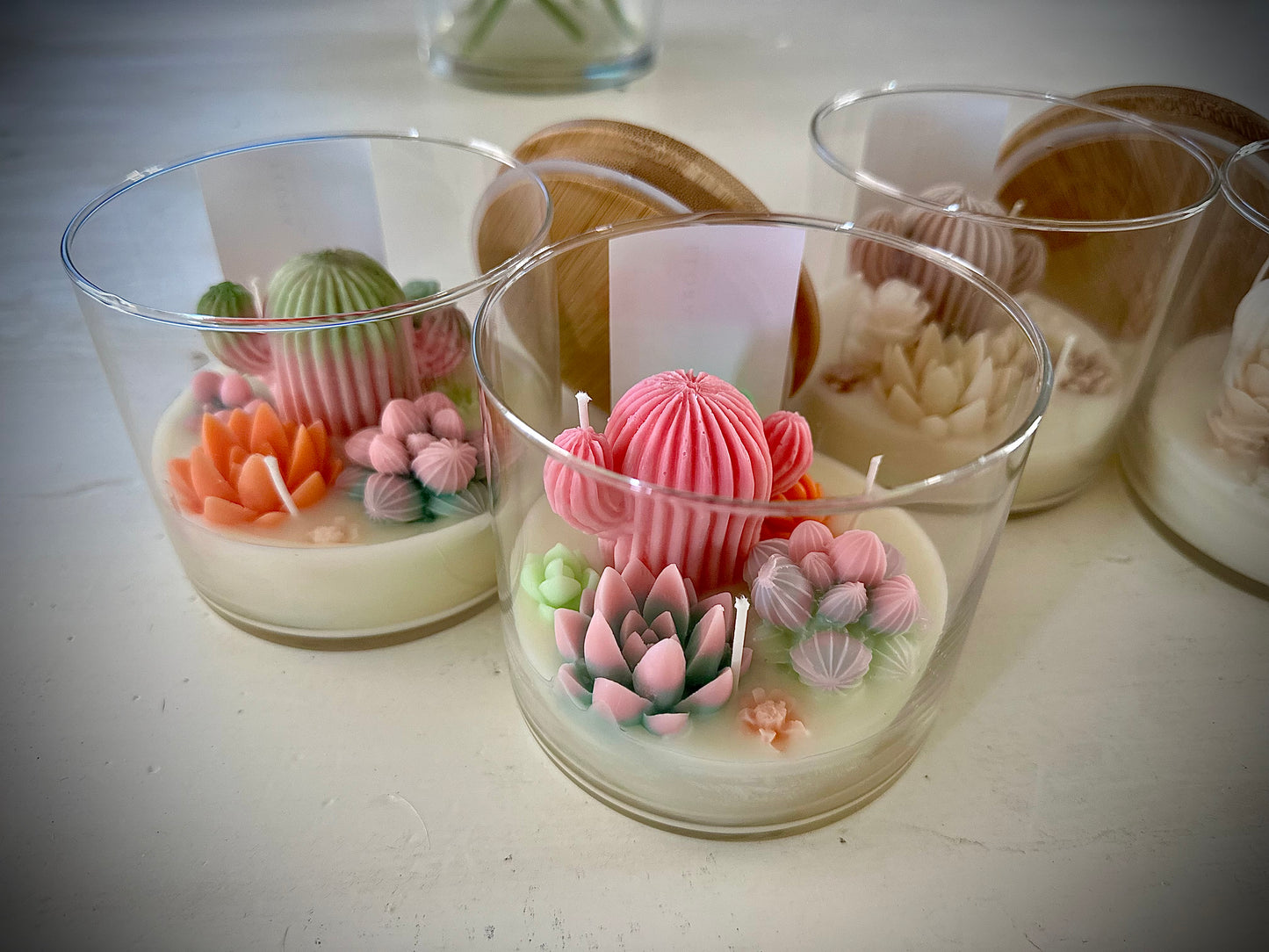 (Faire) Lu home The Succulent Jar Scented Candle