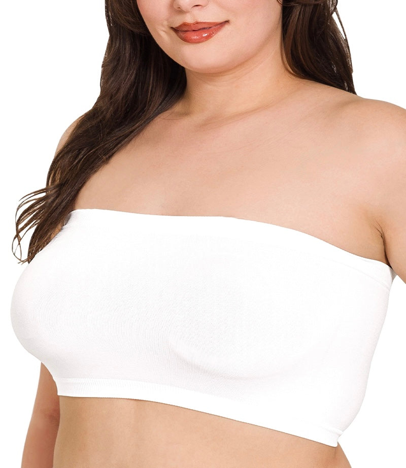 Curve Seamless 8-Inch Bandeau Top
