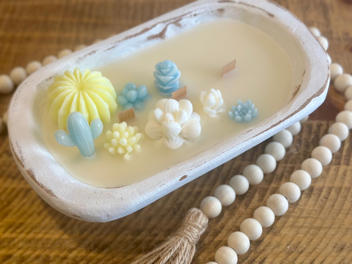 Lu home The Petite Succulent Garden Candle