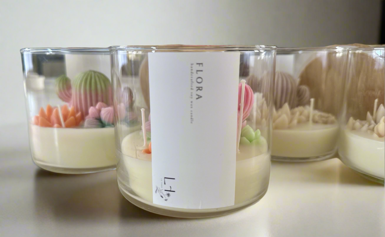 (Faire) Lu home The Succulent Jar Scented Candle