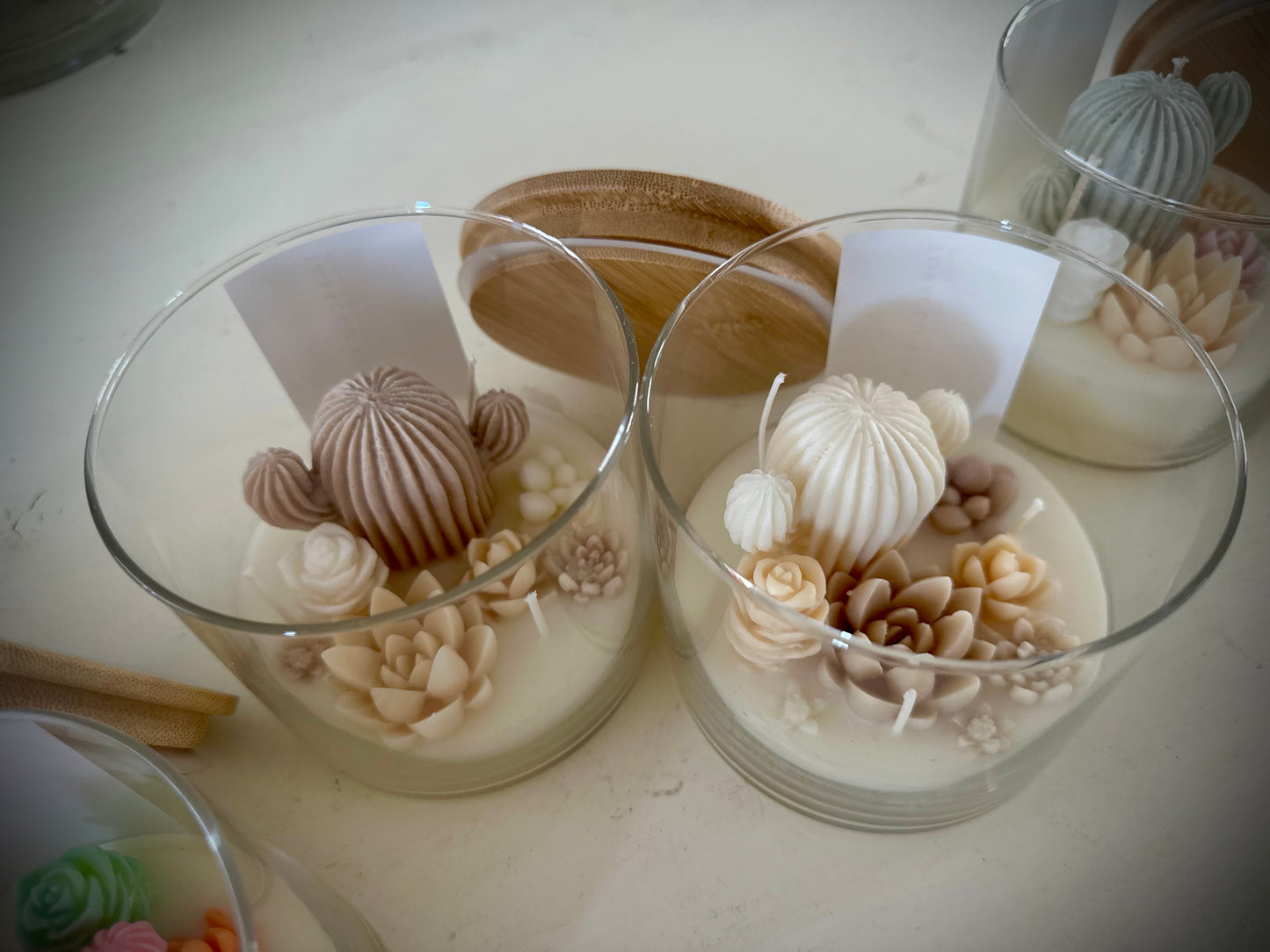 (Faire) Lu home The Succulent Jar Scented Candle