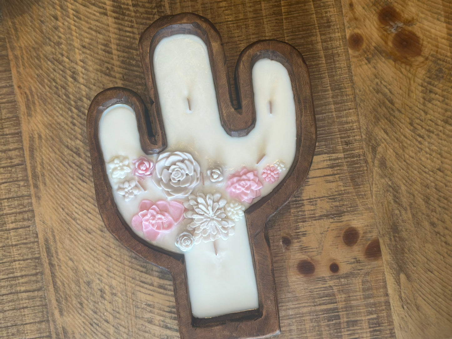 Lu home What the Succulent Dough Bowl Candle