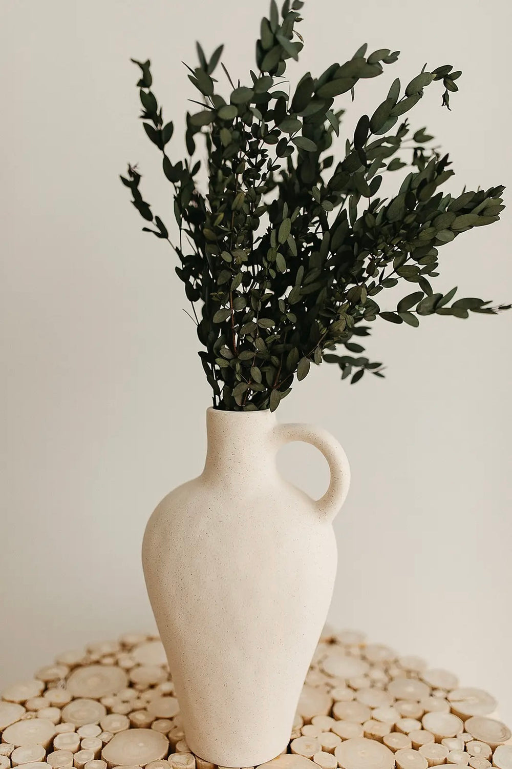 Lu home Handcrafted Rustic Jug Vase