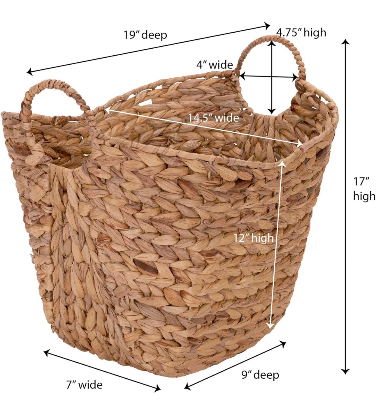 The Classic Large Decorative Basket