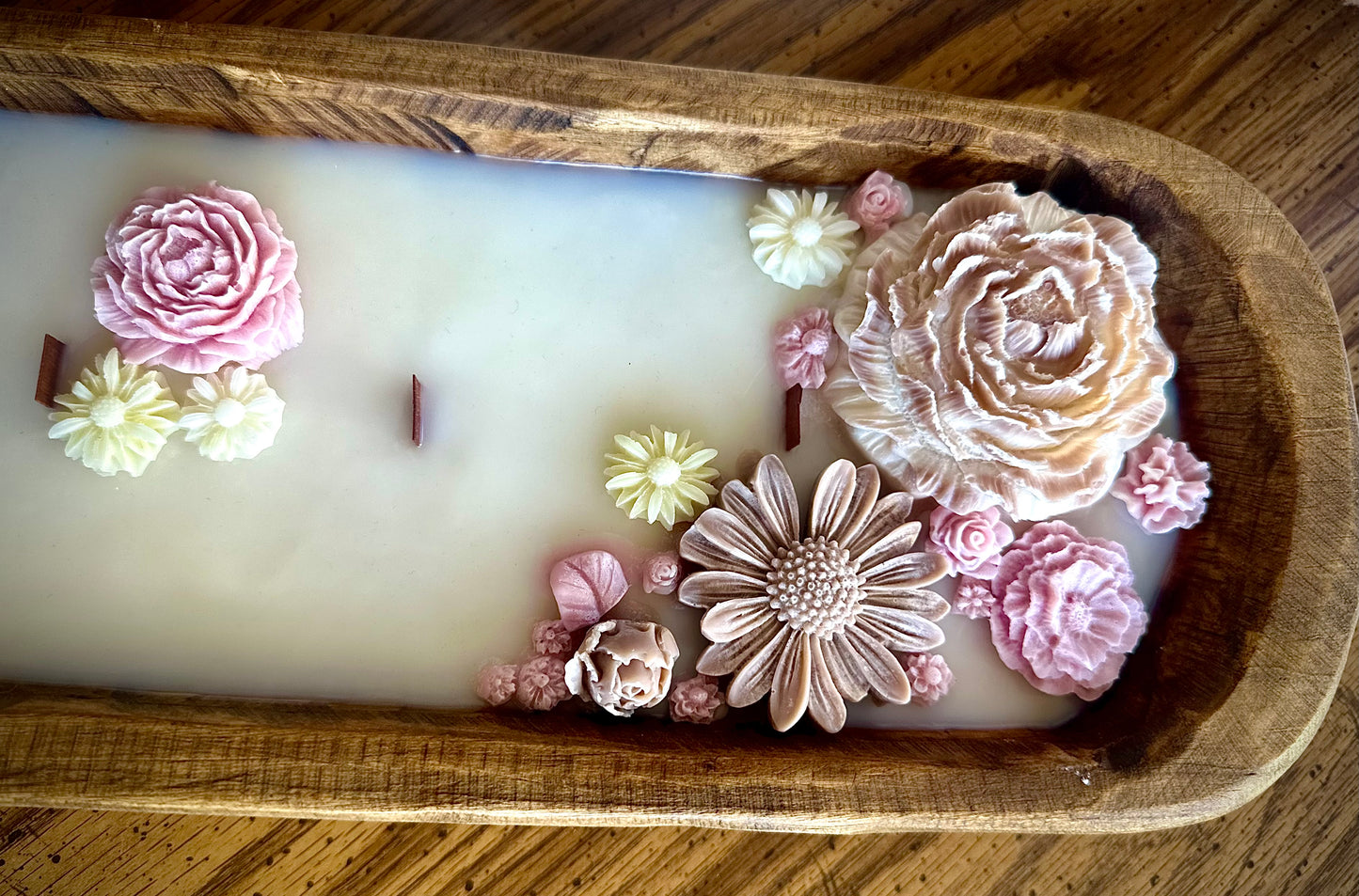 Botanical Flower Garden Candle