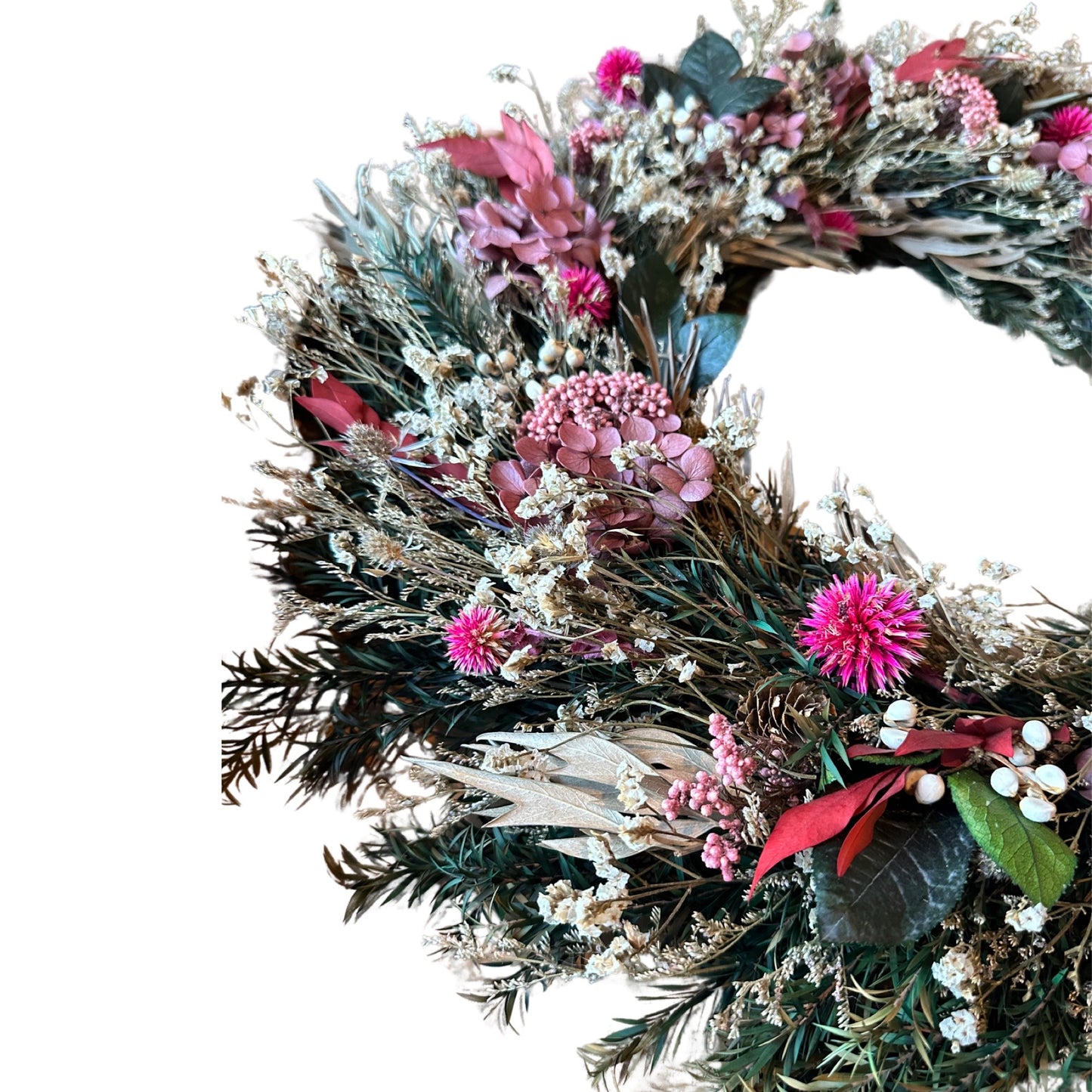 Lu home The Peppermint Love Wreath - 22”