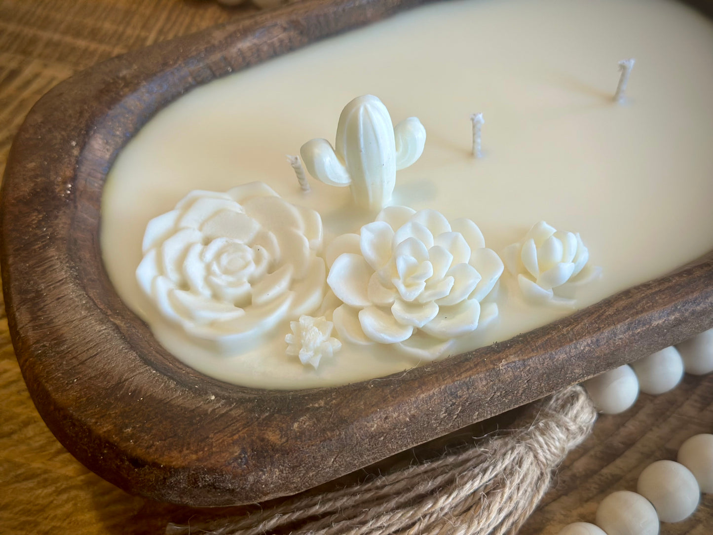Lu home The Petite Succulent Garden Candle