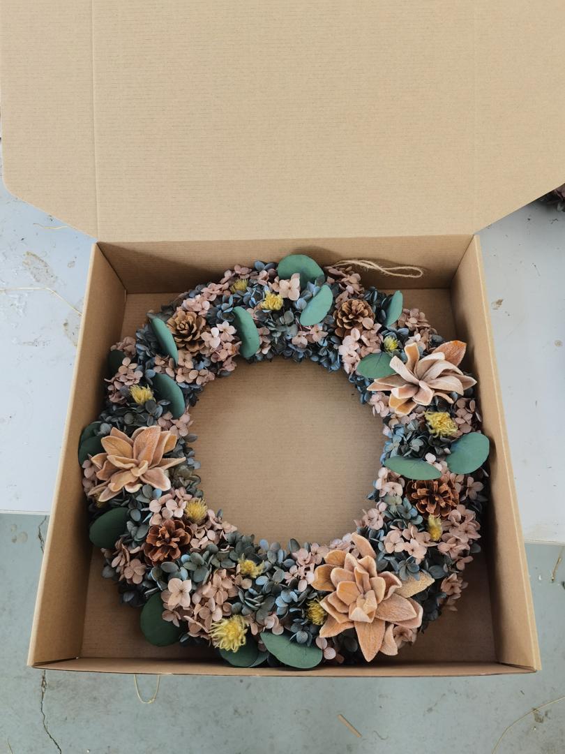 Lu home The Desert Pines Wreath - 15.75”