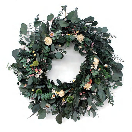 Lu home The Spring Blooms Wreath