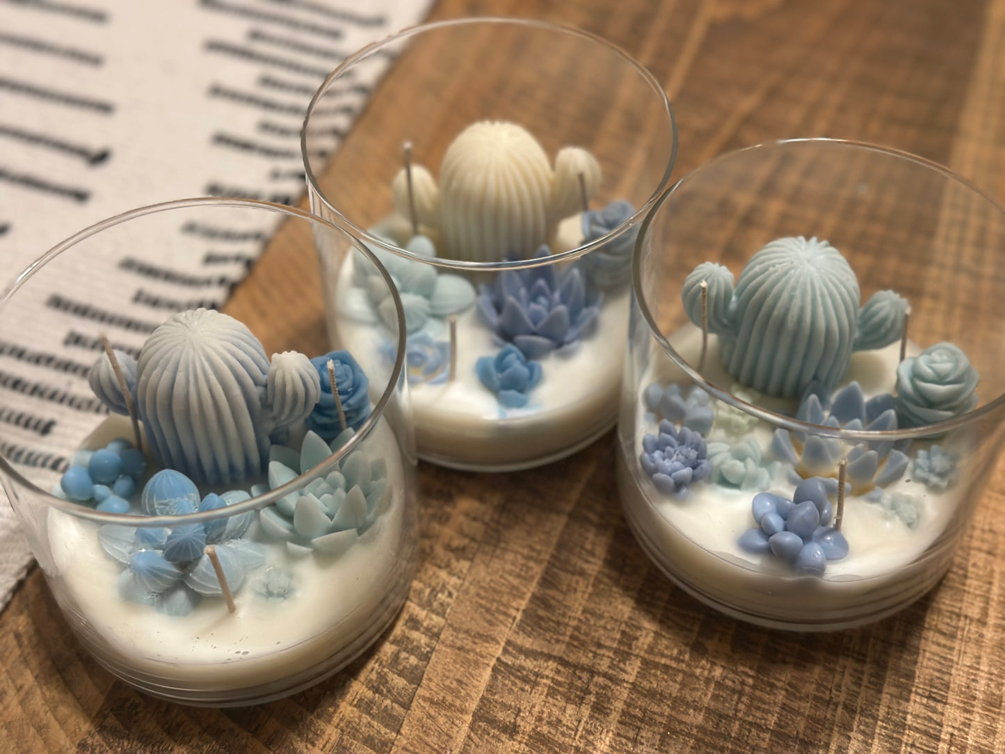 (Faire) Lu home The Succulent Jar Scented Candle