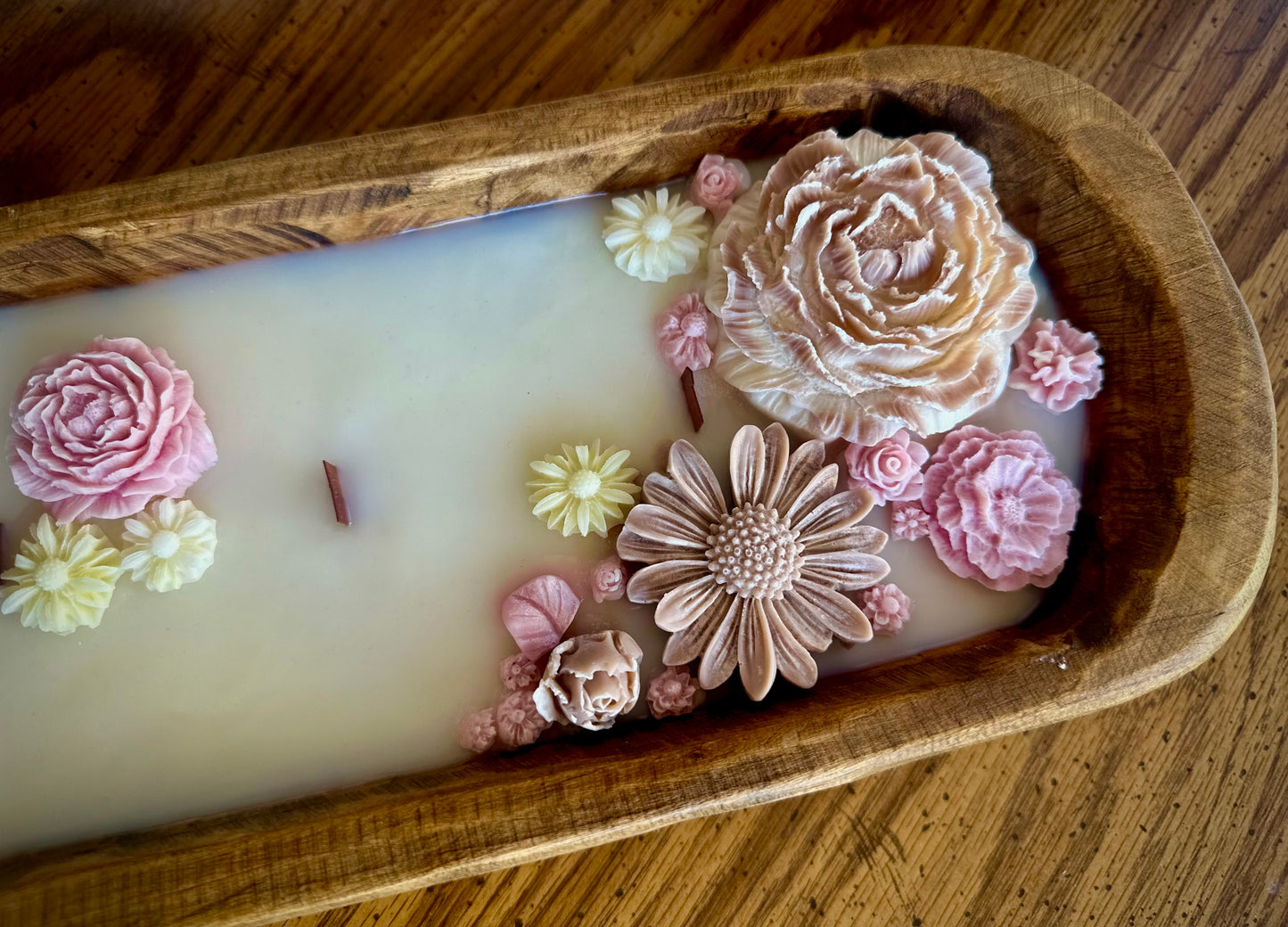 Botanical Flower Garden Candle