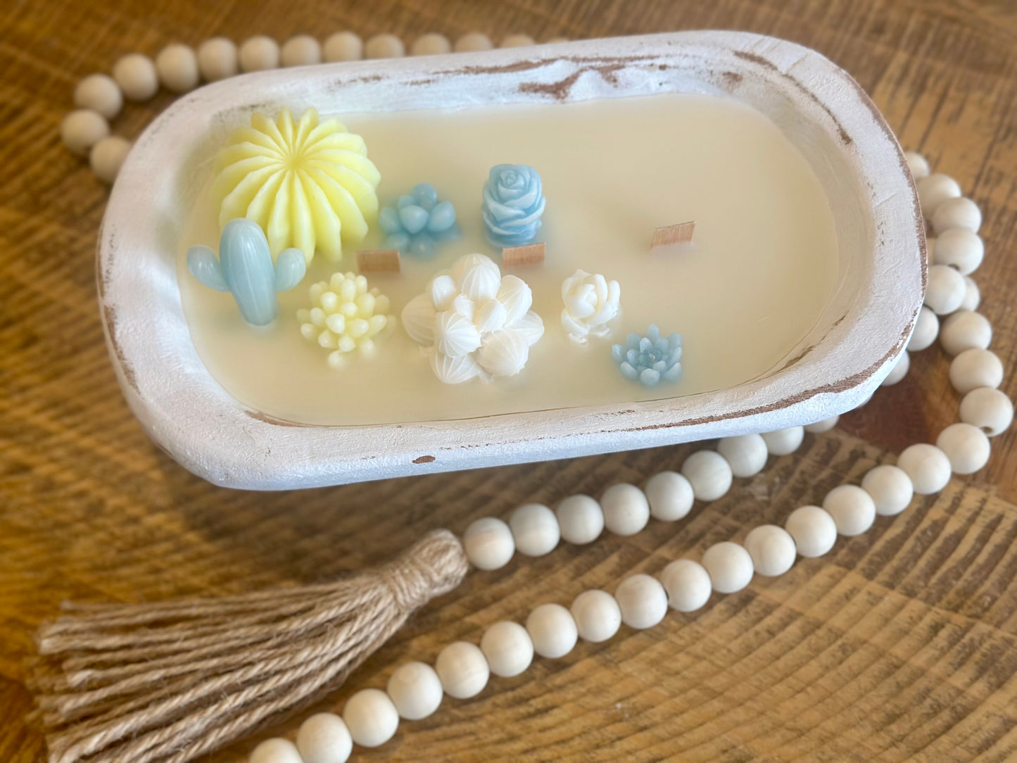 Lu home The Petite Succulent Garden Candle