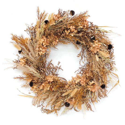 Lu home The Rustic Floral Wreath - 22”