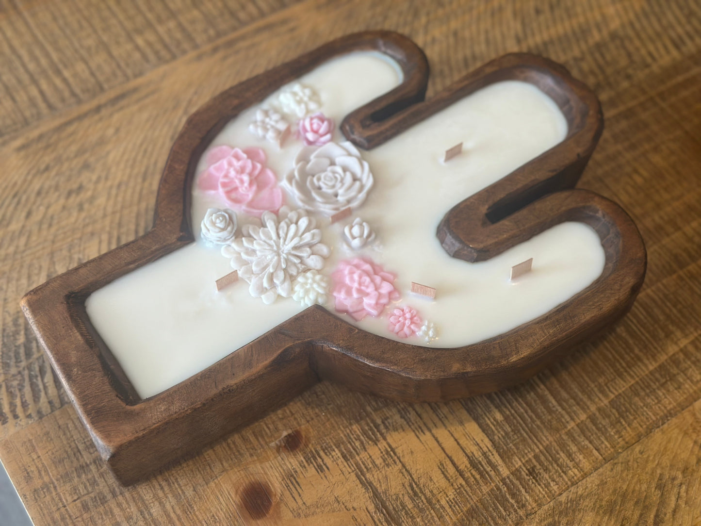 Lu home What the Succulent Dough Bowl Candle