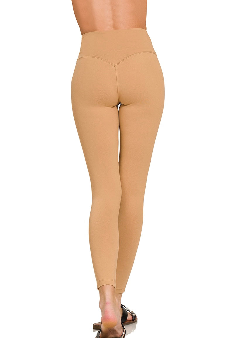 Luxe Brushed Microfiber Full-Length Leggings