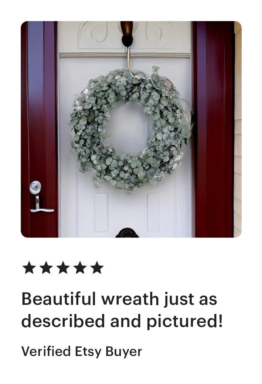 Lu home The Eucalyptus 22” Wreath