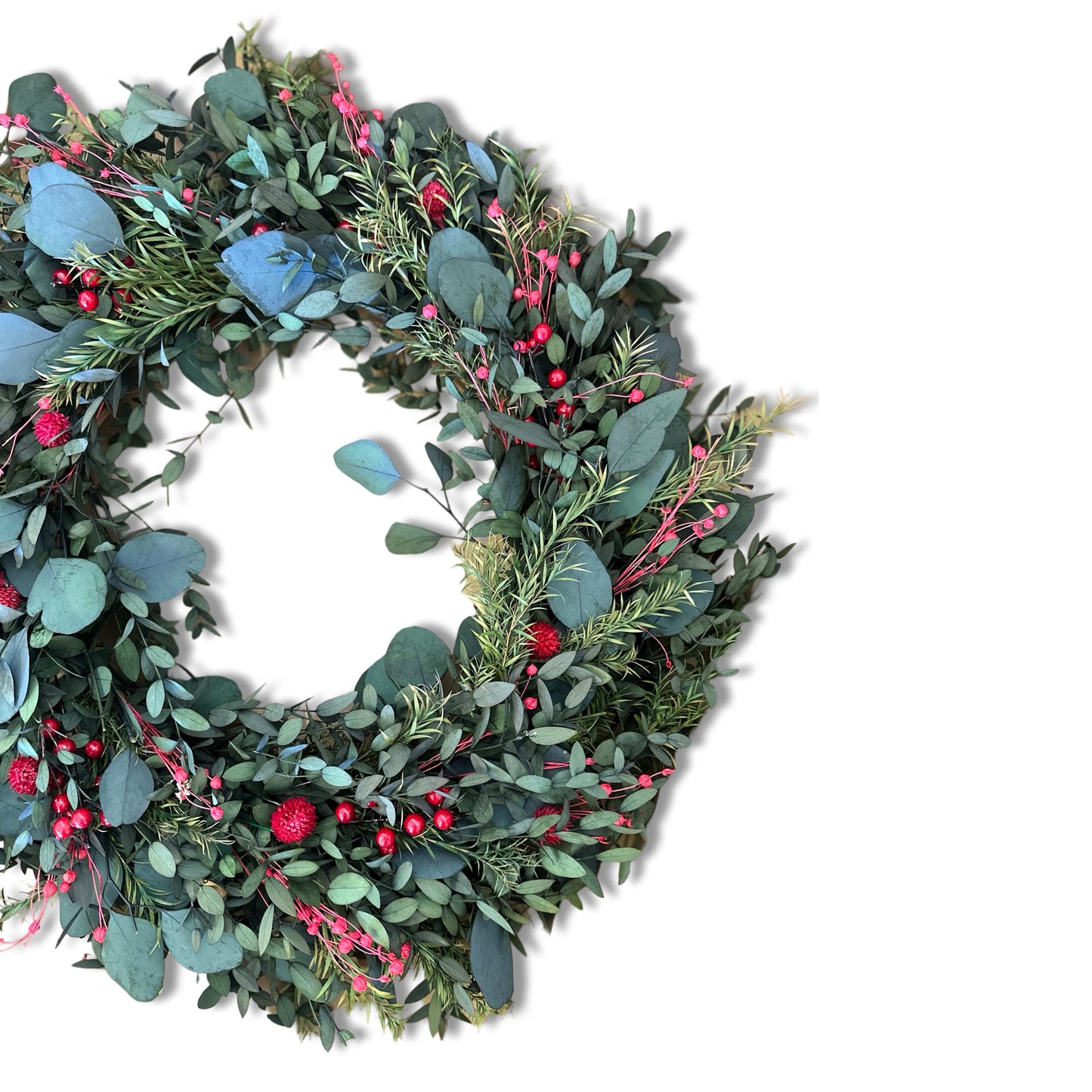 Lu home The Balsam & Berry Wreath