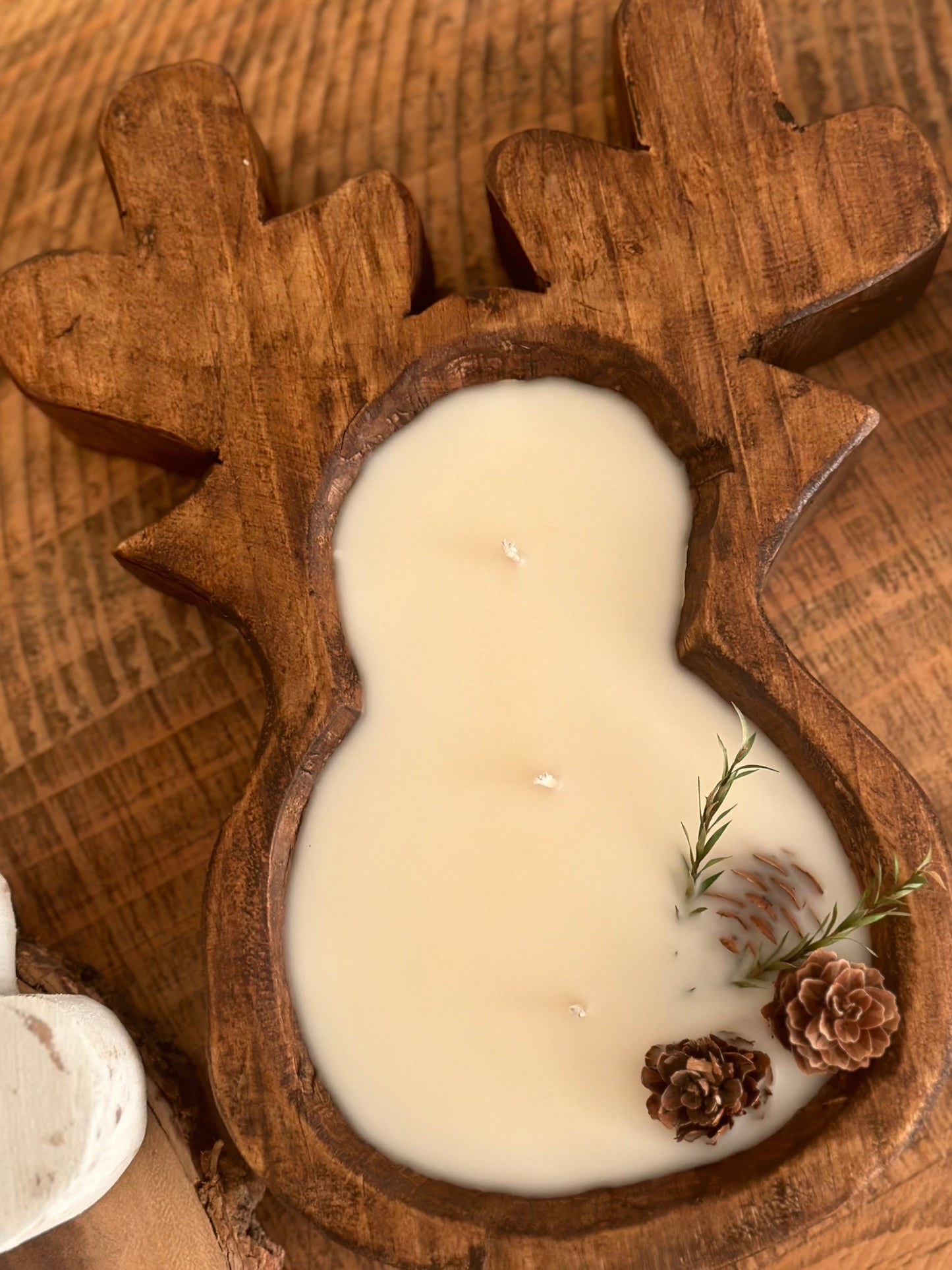 The Reindeer Dough Bowl Scented Candle