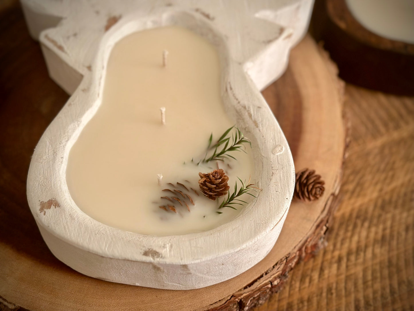 The Reindeer Dough Bowl Scented Candle