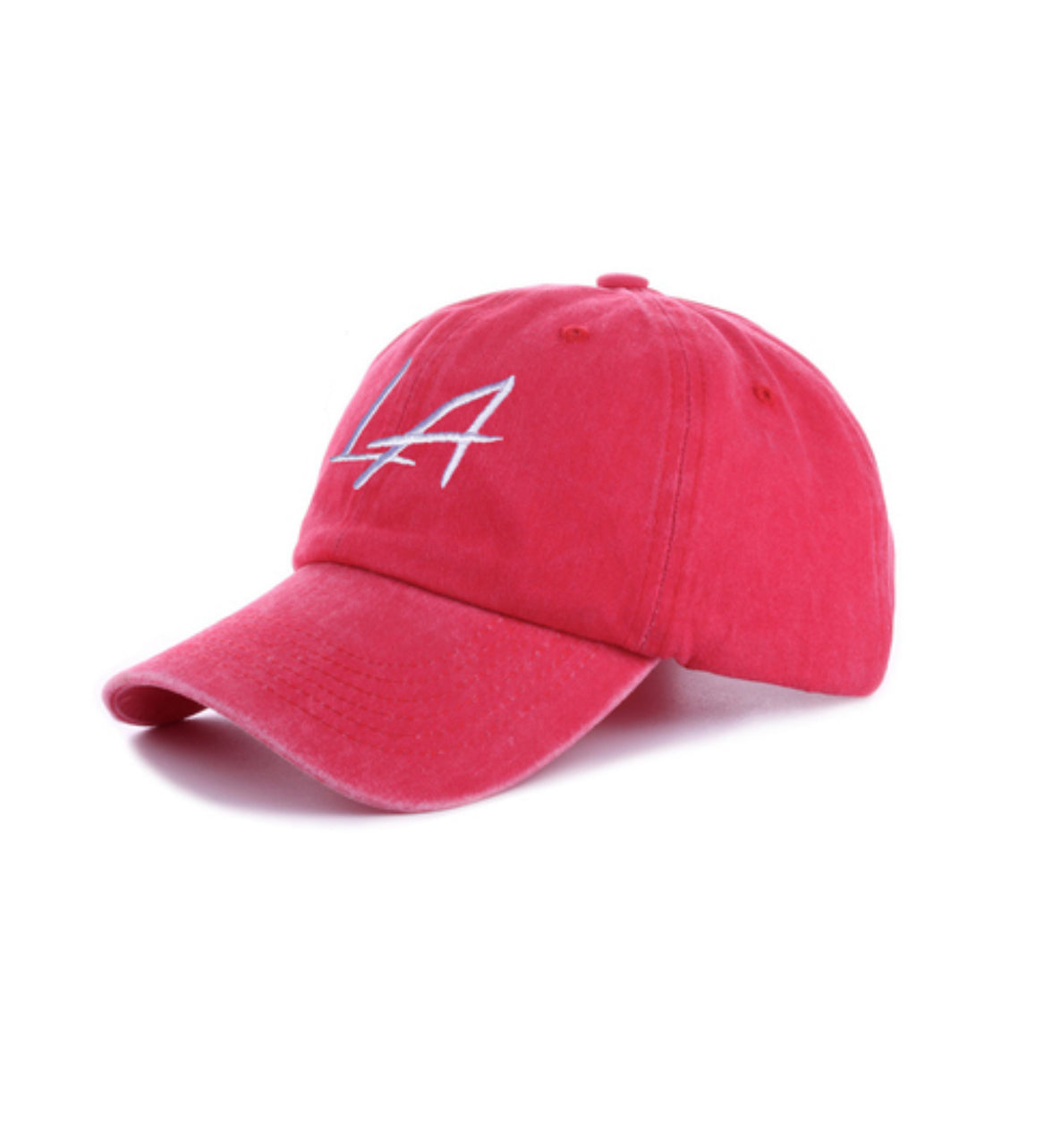 LA Strong Washed Embroidered Baseball Cap