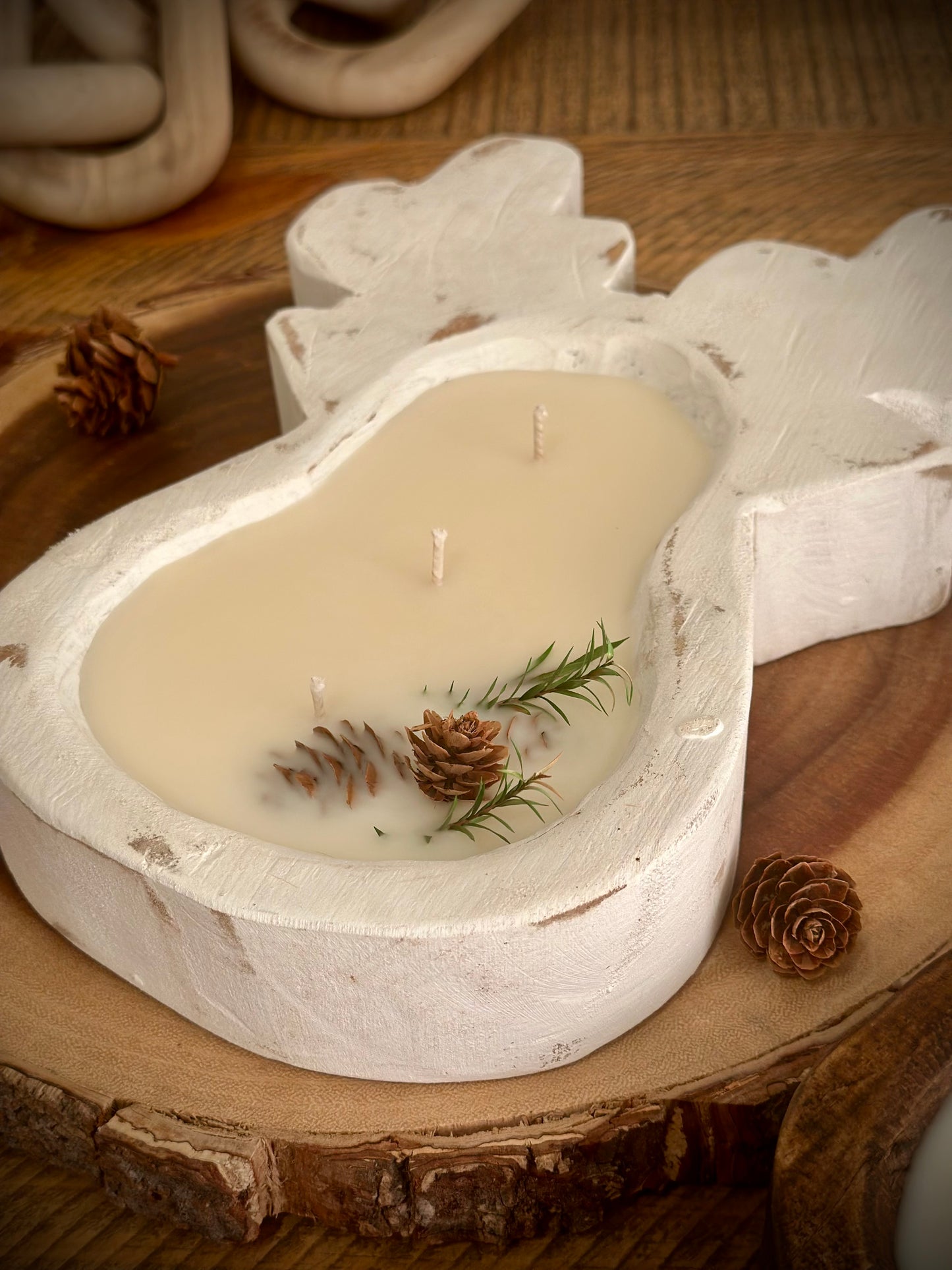 The Reindeer Dough Bowl Scented Candle