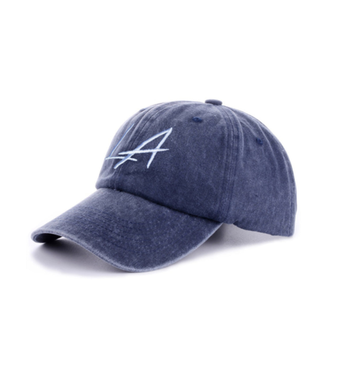 LA Strong Washed Embroidered Baseball Cap