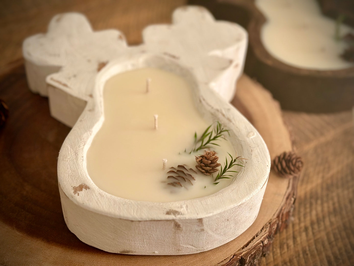 The Reindeer Dough Bowl Scented Candle