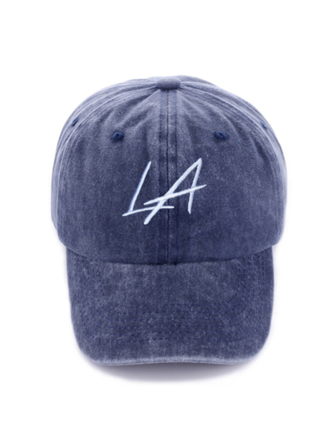 LA Strong Washed Embroidered Baseball Cap