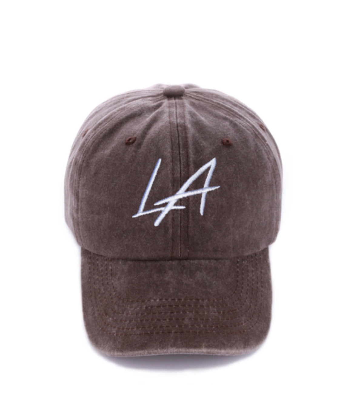 LA Strong Washed Embroidered Baseball Cap