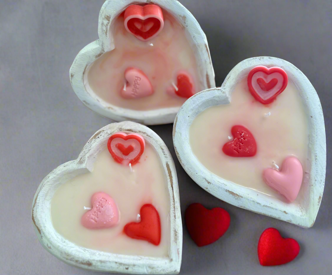 Sweet Heart Dough Bowl Scented Candle