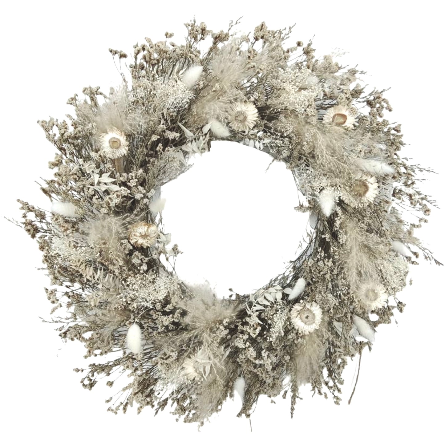 Lu home The Earthy Floral Wildflower Wreath - 22”