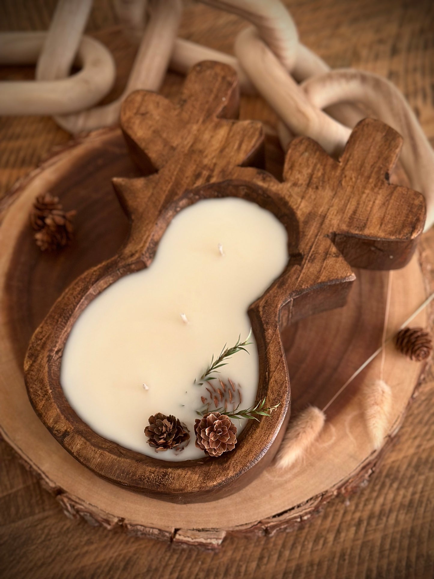 The Reindeer Dough Bowl Scented Candle