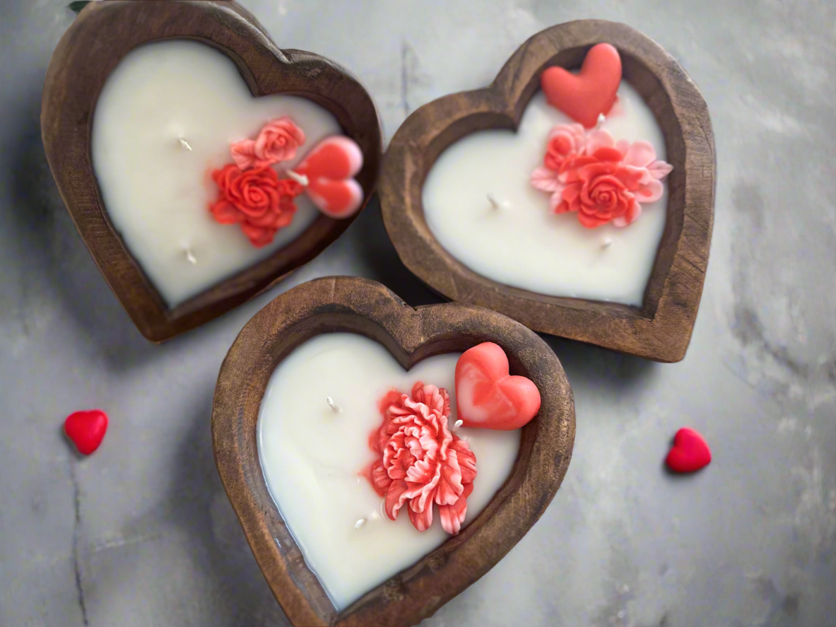 Sweet Heart Dough Bowl Scented Candle