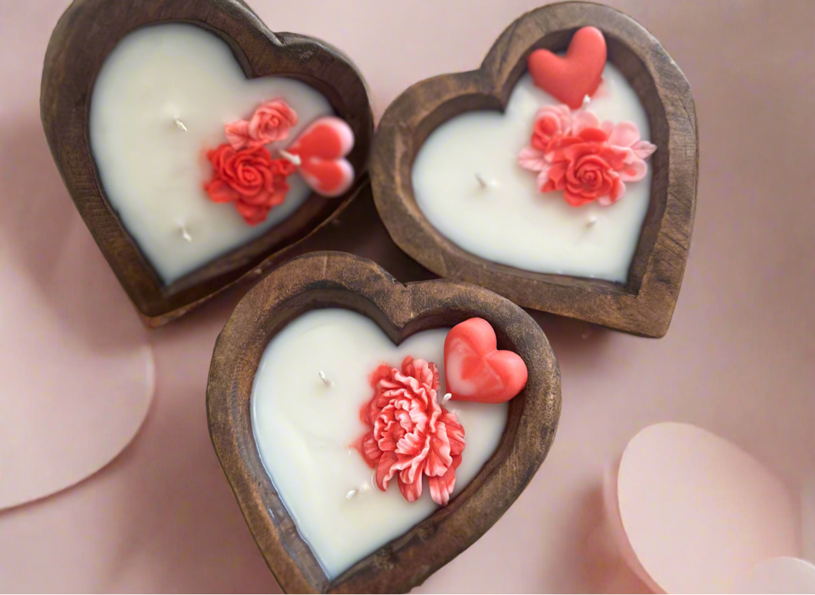 Sweet Heart Dough Bowl Scented Candle