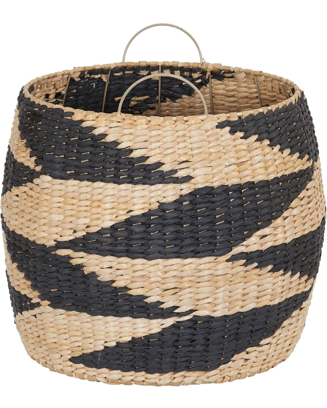 The Luxe XL Decorative Woven Wicker Storage Basket