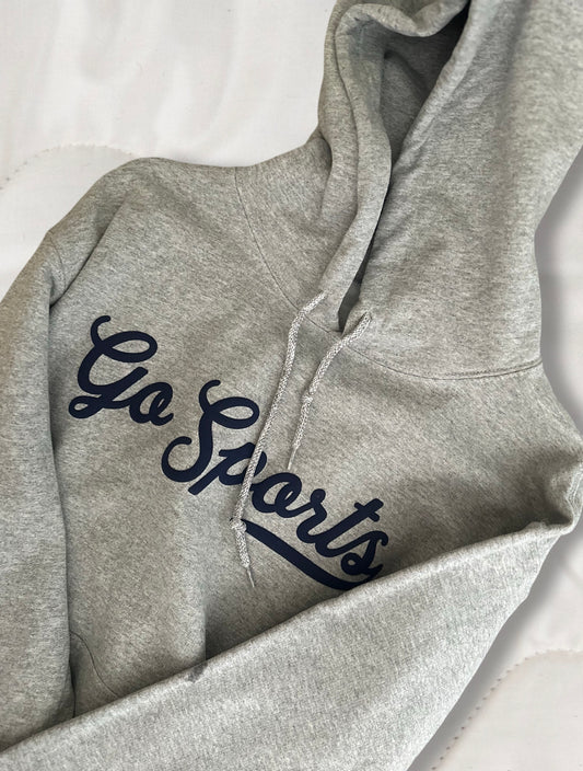 Go Sport! Oversized Hoodie with Kangaroo Pockets