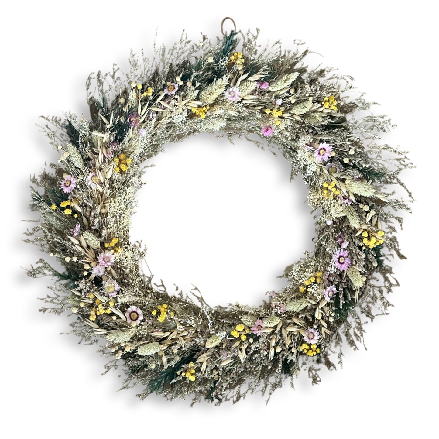 Lu home The Daisy & Pampas 22” Wreath