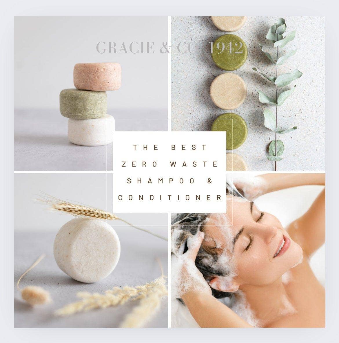 4 oz. Zero Waste Moisturizing & Nourishing Solid Shampoo
